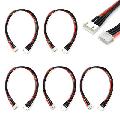 Afbeelding van JST XH 3S verlengkabel voor evenwichtskabel, 200 mm, 5 stuks LiPo accu, Balance Charging 22 AWG siliconen