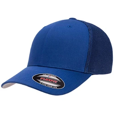 Afbeelding van Flexfit Trucker Mesh Pet voor heren, Zwart, one size