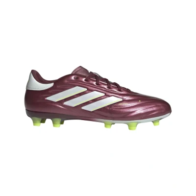 Afbeelding van adidas Performance COPA PURE 2 PRO FG Voetbalschoenen met kunststof noppen shadow red red, Heren, Maat: 41 1/3 Leer/ synthetisch