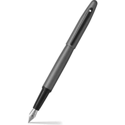 Afbeelding van Sheaffer vulpen VFM E9424 M matt grey black tone SF E0942453