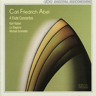 Afbeelding van Abel: 4 Flute Concertos / Kaiser, Schneider, La Stagione