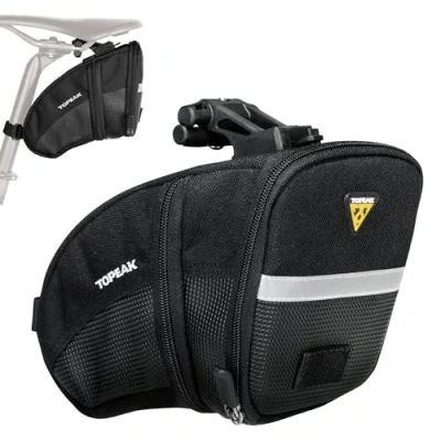 Afbeelding van TOPEAK Zadeltas Aero Wedge Pack Quickclick V3 Zwart L