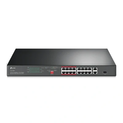 Afbeelding van TP LINK TL SL1218P netwerk switch Fast Ethernet (10/100) Zwart Power over (PoE)