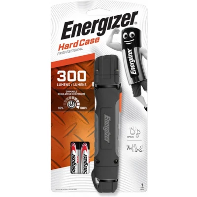 Afbeelding van Energizer Hardcase 2AA Zaklamp werkt op batterijen LED 300 lm 340 g