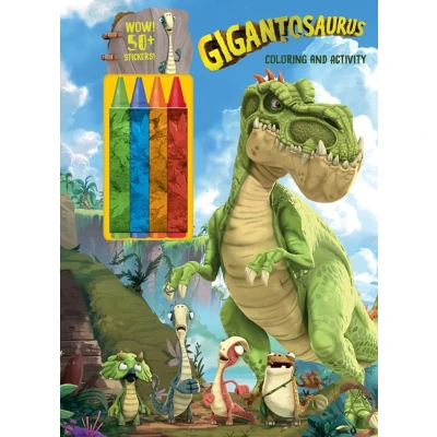 Afbeelding van Gigantosaurus: Coloring and Activity Book with Crayons
