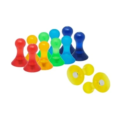 Afbeelding van First4magneten F4M13 1 Verschillende kleine fruitige Skittle Magneet kantoor &amp; koelkast (13 mm diameter x 19 groot) (1 verpakking van 12), zilver, 25 10 3 cm, stuk