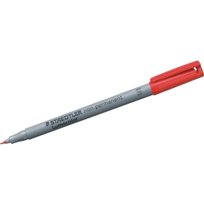 Afbeelding van Staedtler Lumocolor 311, OHP marker, non permanent, 0,4 mm, rood