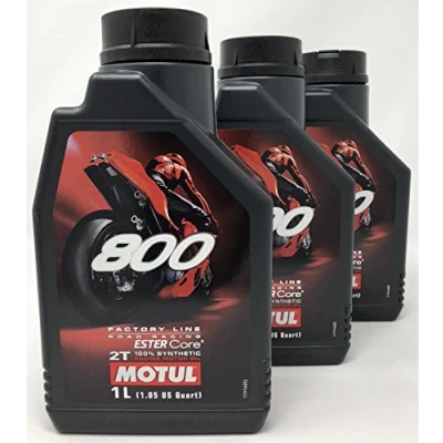 Afbeelding van Motorolie 2T MOTUL 800 Factory Line Road Racing, 3 liter (3 x 1 l)