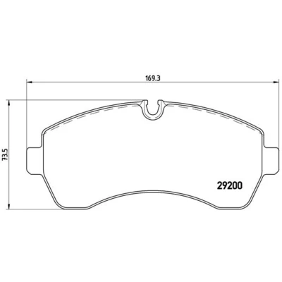 Afbeelding van Brembo Remblokset P 50 059