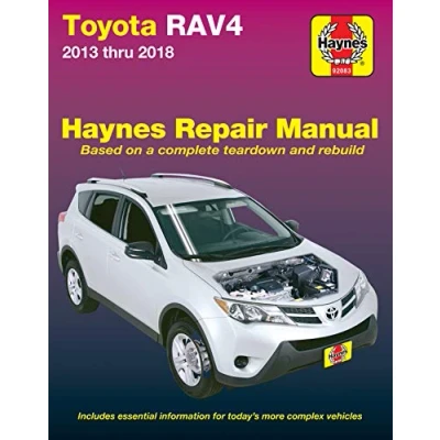 Afbeelding van Toyota Rav4 2013 Thru 2018 Haynes Repair Manual: Based on a Complete Teardown and Rebuild * Includes Essential Information for Today&#039;s More Complex ... Vehicles