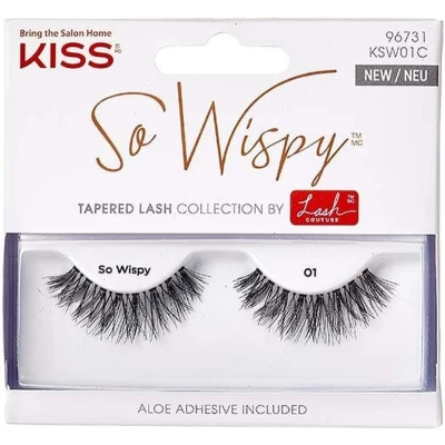 Afbeelding van Kiss So Wispy Lash 01, 1set