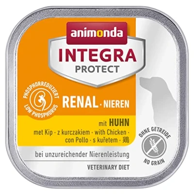 Afbeelding van animonda Integra Protect Dieet hondenvoer, natvoer bij chronisch nierfalen, met kip, 11 x 150 g