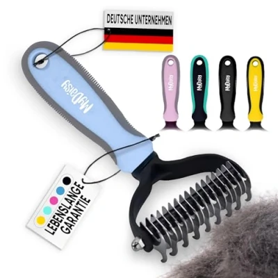 Afbeelding van MYDAISY Hondenborstel Voor alle Haartypes (L, Blauw)