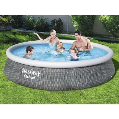 Afbeelding van Bestway Fast Set Zwembadset met pomp opblaasbaar 396x84 cm