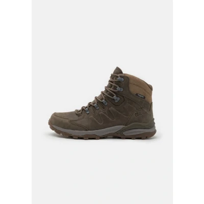 Afbeelding van Jack Wolfskin Refugio Prime Texapore MID Outdoorschoenen, Heren, Maat: 47.5, Cold coffee Veloursleer