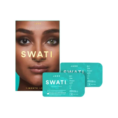 Afbeelding van SWATI Cosmetics 1 måneds Kontaktlinser Jade
