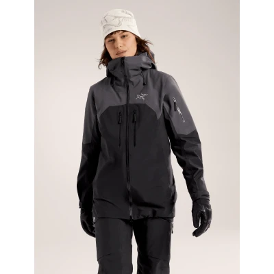 Afbeelding van Arc&#039;Teryx Rush Jacket Dames Ski jas Graphite/Black S