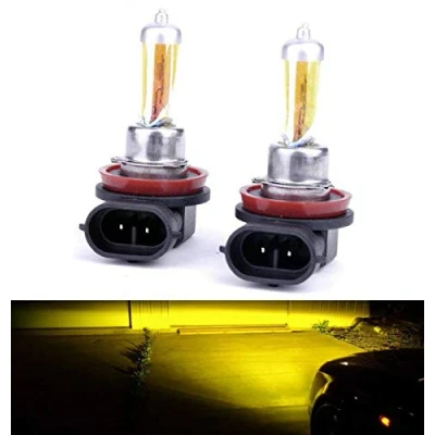 Afbeelding van Hallenwerk AQUA VISION H8 35W PGJ19 1 12V halogeenlampen auto lampen 3000k geel dimlicht grootlicht extra koplampen mistlampen