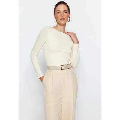 Afbeelding van Trendyol TWOAW24BZ00166 Volwassenen Vrouwen Blouse Steen M