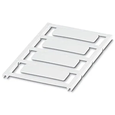 Afbeelding van Phoenix Contact 0827903 UC EMLP (49X15) Apparaatmarkering Montagemethode: Plakken Markeringsvlak: 49 x 15 mm Wit Aantal markeringen: 40 10 katernen