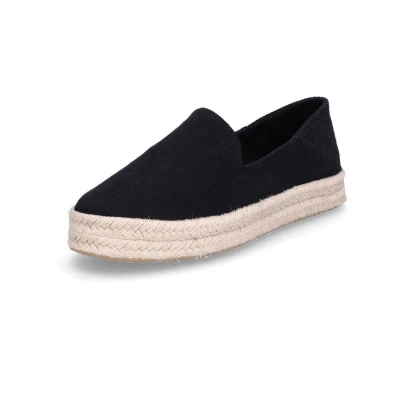 Afbeelding van TOMS Espadrilles, Dames, Maat: 38, Black heavy twill Textiel
