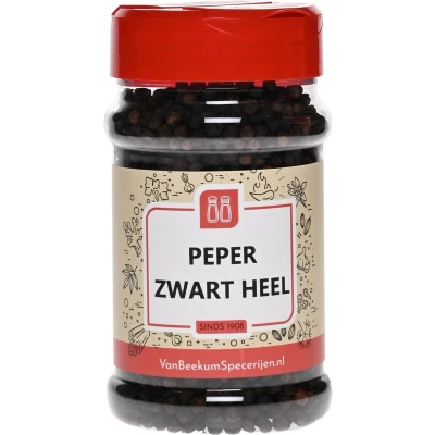 Afbeelding van Van Beekum Specerijen Peper Zwart Heel Strooibus 150 gram