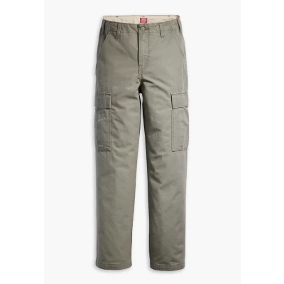 Afbeelding van Levi&#039;s Straight Cargobroek, Heren, Maat: 30x32, Smokey olive canvas