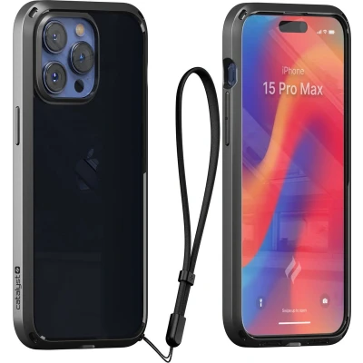 Afbeelding van Catalyst Influence Case Apple iPhone 15 Pro Max Midnight Zwart
