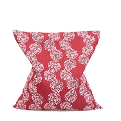 Afbeelding van GRÜNSPECHT Kersenpitkussen 19x19cm, warmtekussen voor nek, buik en rug, overtrek van 100% katoen, magnetron oven, rood (100 V5)