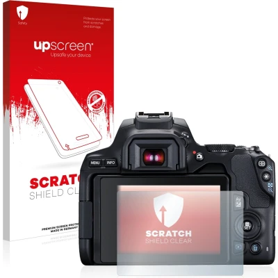 Afbeelding van upscreen Screenprotector voor Canon EOS 250D Folie Beschermfolie transparant
