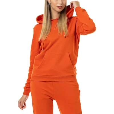 Afbeelding van Red Bridge Damestrui met capuchon, sweatshirt, hoodie, pullover, premium basic, oranje, S