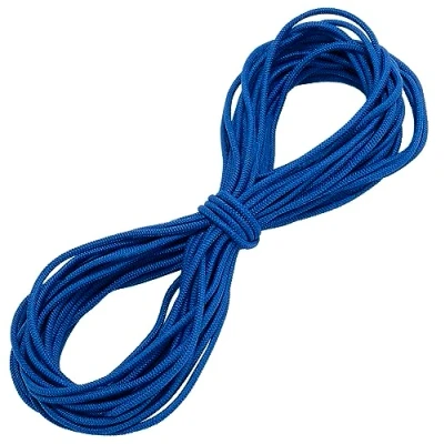 Afbeelding van AERZETIX C67283 decoratief elastisch rond 10 m diameter 2 mm kleur koningsblauw