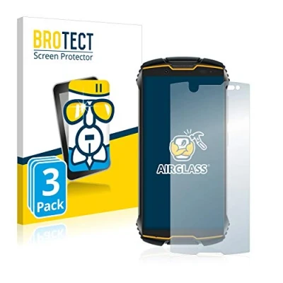 Afbeelding van BROTECT Glas Screen Protector voor Cubot King Kong Mini (3 Stuks) Schermbeschermer [9H Hardheid, Beschermglas Folie niet Gehard Glas]