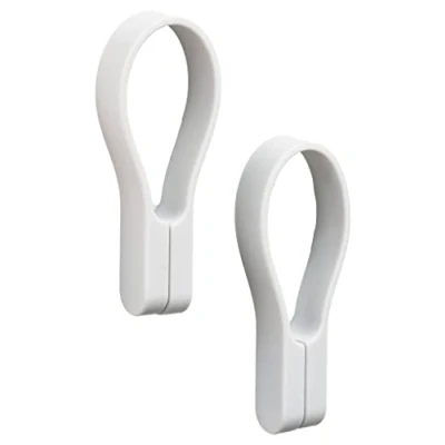 Afbeelding van Zone Denmark Loop magnet Handdoeklus 9 cm 2 st. Soft Grey