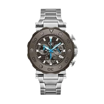 Afbeelding van GUESS COLLECTION Herenhorloge Y63002G5MF, zilverkleurig, Armband