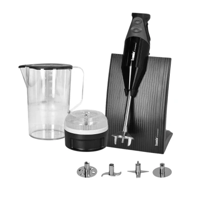 Afbeelding van Bamix Staafmixer Set SwissLine M200 200 W Zwart