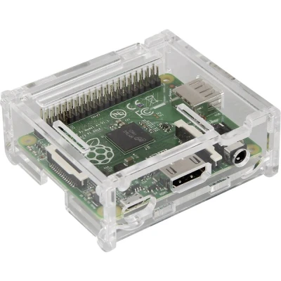 Afbeelding van Joy it RB Casea+01 SBC behuizing Geschikt voor serie: Raspberry Pi Transparant