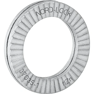 Afbeelding van Nord Lock 1262 Si schijven NL12 zinklamellengecoat (verpakking van 200 stuks)