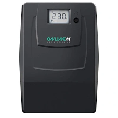 Afbeelding van ONLINE USV Systeme YUNTO Smile 800 Line interactive VA 480 W 2 AC uitgang(en)