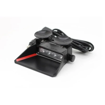Afbeelding van Dashboard flitser ORANJE R10 R65 4 LED gecertificeerd