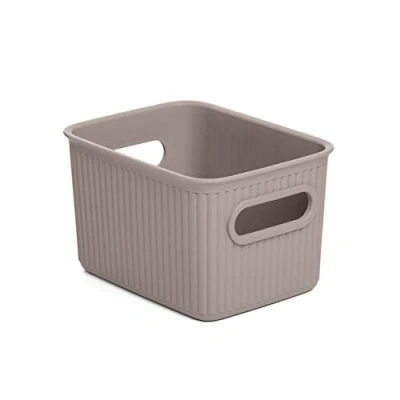 Afbeelding van TATAY Baobab multifunctionele opbergmand, klein, 1,5 l, taupe, 12,8 x 16,7 10 cm