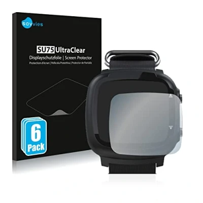 Afbeelding van Savvies (6 Stuks) Schermbeschermer voor Aqualung i330r Screen Protector Ultra Transparant