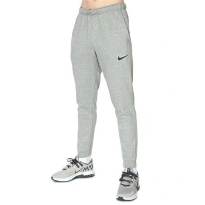 Afbeelding van Nike Performance PANT Taper Trainingsbroek, Heren, Maat: Large, Dark grey heather/black