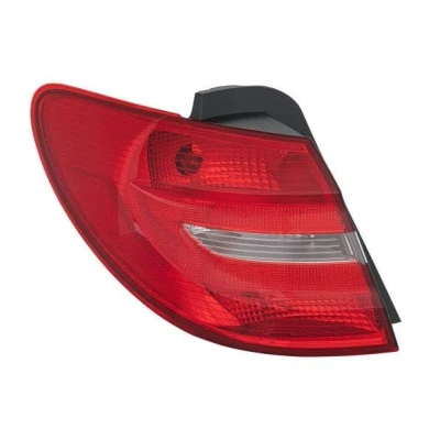 Afbeelding van HELLA 2SD 354 872 011 Achterlicht Links Buitenste deel P21W, PY21W 12V Met gloeilampen lamphouder MERCEDES BENZ: B Klasse (W246, W242) 180 1.6