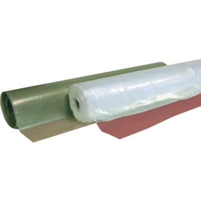 Afbeelding van Bouwfolie T100 transparant 2 m rol 50