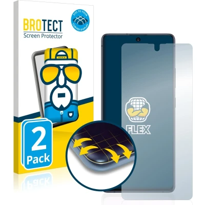 Afbeelding van BROTECT Screenprotector voor Samsung Galaxy S10 Lite Folie Beschermfolie transparant volledig dekking (2 Stuks)