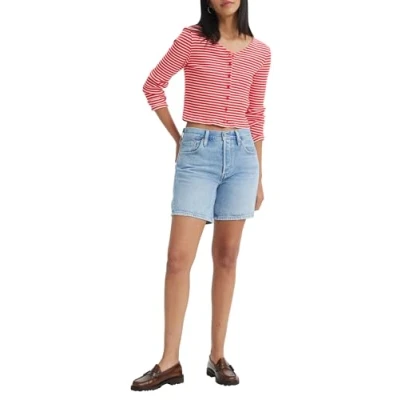 Afbeelding van Levi&#039;s 501 MID Thigh Jeansshort, Dames, Maat: 23, Ojai luxor last