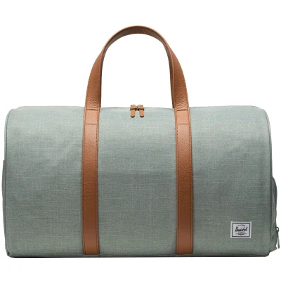 Afbeelding van Herschel Supply Co. Novel Duffle iceberg green crosshatch weekendtas handbagage