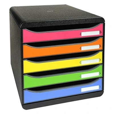 Afbeelding van Exacompta Ladenblok Big box Plus Classic, Harlekijn