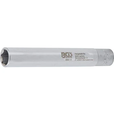 Afbeelding van BGS 9863 13 Dopsleutel zeskant, extra diep aandrijf binnenvierkant 10 mm (3/8&quot;)